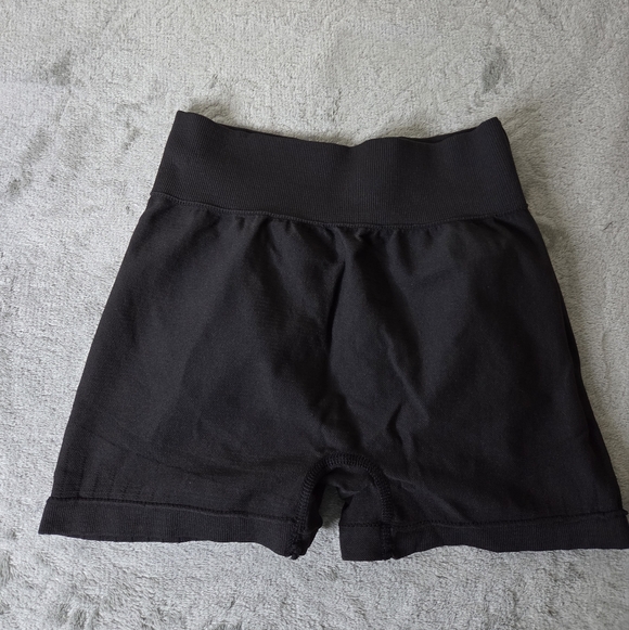 *Womens Lift Butt Seamless High Waist Yoga Workout Fitness Shorts Black Sz Large - Picture 9 of 14